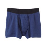 YG DRY&DEO ボクサーブリーフ 前あき Lサイズ ディープブルー YV0181S
