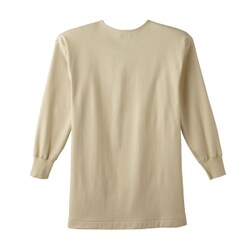 近江麻ラミー高級ワイシャツ生地220×160 2枚 滋賀麻工業 草木重ね染め近江ちぢみの七分袖シャツ | ライト