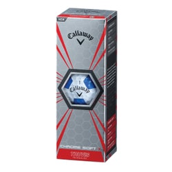 Callaway - キャロウェイ クロム ソフトX トゥルービス ホワイト/ブルー ゴルフボール Callaway 日本正規品 キャロウェイ CHROME SOFT(クロムソフト