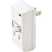 スイッチタップ 雷ガード付き 一括節電スイッチ付き 2個口 ホワイト T-KTR03WH