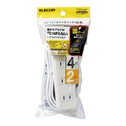 ヨドバシ.com - エレコム ELECOM T-KST02-22420WH [電源タップ 雷