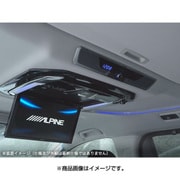 KTX-Y1005BK-AROMA [アルファード ヴェルファイア 30系 専用 12.8型 リアビジョン取付けキット(ルーフ色ブラック) アロマ付]