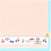 婦人プリントハンカチ コーラル CRL-5503