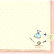 婦人プリントハンカチ アイボリー CRL-5504