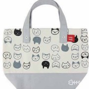 MYMT-01 [ミニトートバッグ ねこさんとにらめっこ]