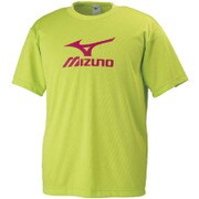 32JA615537 [メンズ BS Tシャツ ビッグロゴ ライムグリーン×マゼンタ L]
