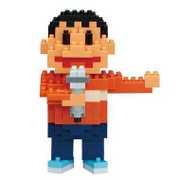 NBCC_039 nanoblock（ナノブロック） ドラえもん ジャイアン [対象年齢：12歳～]