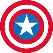 MARVEL IG-2151 POP ICON ラバーコースター(キャプテン・アメリカ) [キャラクターグッズ]