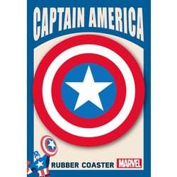 ヨドバシ Com インロック Marvel Ig 2151 Pop Icon ラバーコースター キャプテン アメリカ キャラクターグッズ 通販 全品無料配達