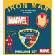 MARVEL IBA-47 POP ICON ピンバッジセット(アイアンマン) [キャラクターグッズ]
