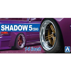 1/24 ザ・チューンドパーツシリーズ No.66 シャドー （5H） 14インチ [プラモデル]