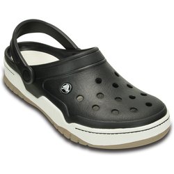 ヨドバシ.com - crocs クロックス Front Court Clog Bk/Wh/Mm M4W6