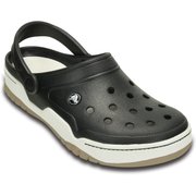 サンダル ユニセックス フロント コート クロッグ M5/W7 (23.0cm) Front Court Clog Bk/Wh/Mm M5W7