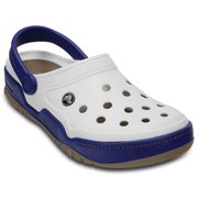 サンダル ユニセックス フロント コート クロッグ M4/W6 (22.0cm) Front Court Clog Whi/ClBl M4W6