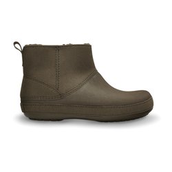 Amazon.co.jp: Crocs Shortyessa Synthetic Suede Boot W