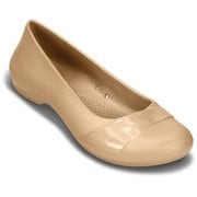 Crocs Gianna Flat W Gold W4 [パンプス レディース クロックス　ジアンナ フラット ウィメン W4 (20.0cm)]