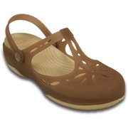 サンダル レディース クロックス カーリー カットアウト クロッグ ウィメン W8 (24.0cm) Crocs Carlie Cutout Clog W Bnz/Gold W8