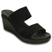 サンダル レディース レイ 2.0 2ストラップ ウェッジ ウィメン W5 (21.0cm) Leigh II 2-strap Wedge W Blk/Blk W5