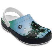 サンダル ユニセックス クロックバンド トロピックス クロッグ M10/W12 (28.0cm) Crocband Tropics Clog Whi M10W12
