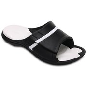 サンダル ユニセックス モディ スポーツ スライド M10/W12 (28.0cm) MODI Sport Slide Blk/Whi M10W12