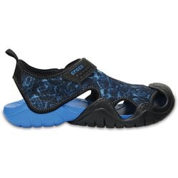 crocs swiftwater graphic sandal