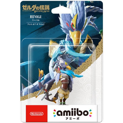 Amiibo アミーボ リーバル ブレス オブ ザ ワイルド ゼルダの伝説シリーズ ゲーム連動キャラクターフィギュア Segurancasa