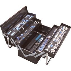 54007 [メカニックツールセット 両開き トレイ付 12.7SQ]