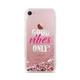 IPC747AQUA1PNK Puro Cover Aqua Good Vibes Only Pink [PURO AQUAシリーズ ラメ入りTPUケース iPhone 6/iPhone 6s/iPhone 7対応 ピンク]