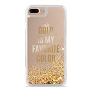 IPC755AQUA3GOLD Puro Cover Aqua Gold is my favourite colour Gold [PURO AQUAシリーズ ラメ入りTPUケース iPhone 6 Plus/iPhone 6s Plus/iPhone 7 Plus対応 ゴールド]