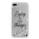 IPC755AQUA4SIL Puro Cover Aqua Enjoy the little things Silver [PURO AQUAシリーズ ラメ入りTPUケース iPhone 6 Plus/iPhone 6s Plus/iPhone 7 Plus対応 シルバー]