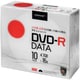 TYシリーズ DVD-R データ用 16倍速 4.7GB ホワイトワイドプリンタブル 5mmスリムケース 10枚 TYDR47JNP10SC