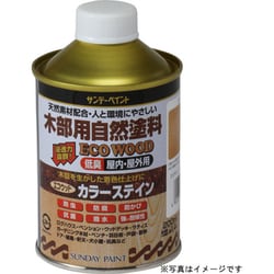 エコウッドカラーステイン 外・透明クリヤー 200mL