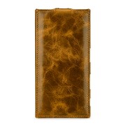 CBR-SYG8231AAEATB [BONRONI Premium Leather Case for Xperia XZs Flip 茶]