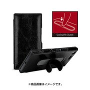 CBR-SYG8141MS4EAOBST [Premium Leather Case for Xperia XZ Premium Book w/stand 黒]