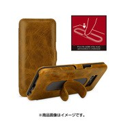 BONRONI Premium Leather Case for Galaxy S8 Book w/stand 茶 CBR-SSG950MS4EATBST