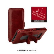 BONRONI Premium Leather Case for Galaxy S8 Book w/stand 赤 CBR-SSG950MS4EARRST
