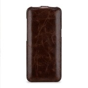 BONRONI Premium Leather Case for Galaxy S8 Flip 濃茶 CBR-SSG950AAEACB