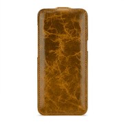 BONRONI Premium Leather Case for Galaxy S8 Flip 茶 CBR-SSG950AAEATB