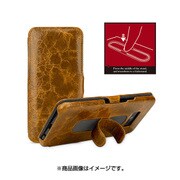 BONRONI Premium Leather Case for Galaxy S8+ Book w/stand 茶 CBR-SSG955MS4EATBST