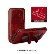 BONRONI Premium Leather Case for Galaxy S8+ Book w/stand 赤 CBR-SSG955MS4EARRST