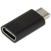 MTCA-BK [TypeC→microUSB変換コネクター ブラック]