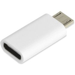 MTCA-WH [TypeC→microUSB変換コネクター ホワイト]