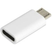 MTCA-WH [TypeC→microUSB変換コネクター ホワイト]