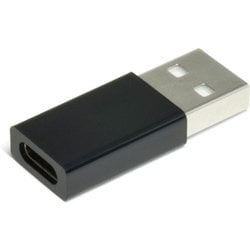 TCU20A-BK [変換コネクター TypeC→USB2.0(A) オス ブラック]