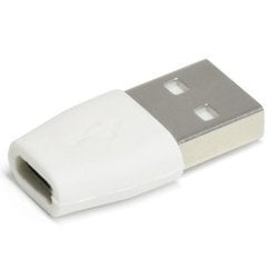 MUU20A-WH [microUSB→USB2.0(A) オス 変換コネクター ホワイト]