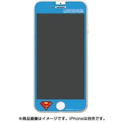 iPhone 7/6s/6 プレミアムガラス9H ラウンドエッジ強化ガラス 0.33mm 液晶保護フィルム SUPERMAN/スーパーマン