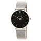 並行輸入品 MINUIT クオーツ メッシュ シルバー/ブラック CL30015