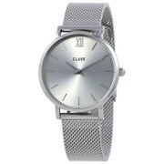 並行輸入品 MINUIT クオーツ メッシュ フルシルバー CL30023