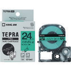 テプラPROテープカートリッジ インデックス 緑 SCY24G