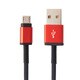 microUSBストロングケーブル 150cm RD QX-045RD